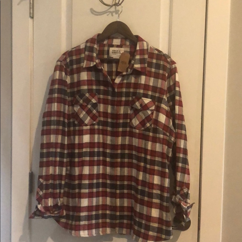 NWT Plaid Flannel shirt 2X